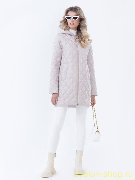 Женский утепленный плащ 2873 СУ140 F4
