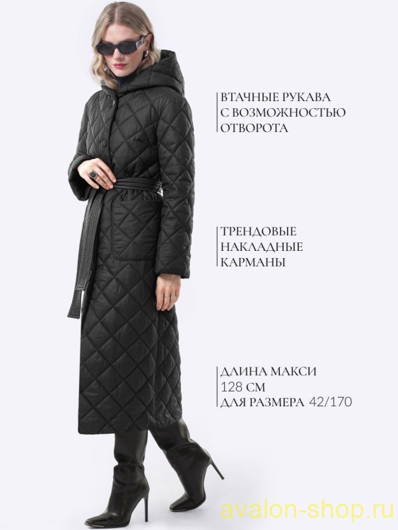 Женский утепленный плащ 3202 СУ120 F50