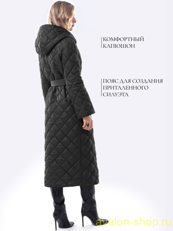 Женский утепленный плащ 3202 СУ120 F50