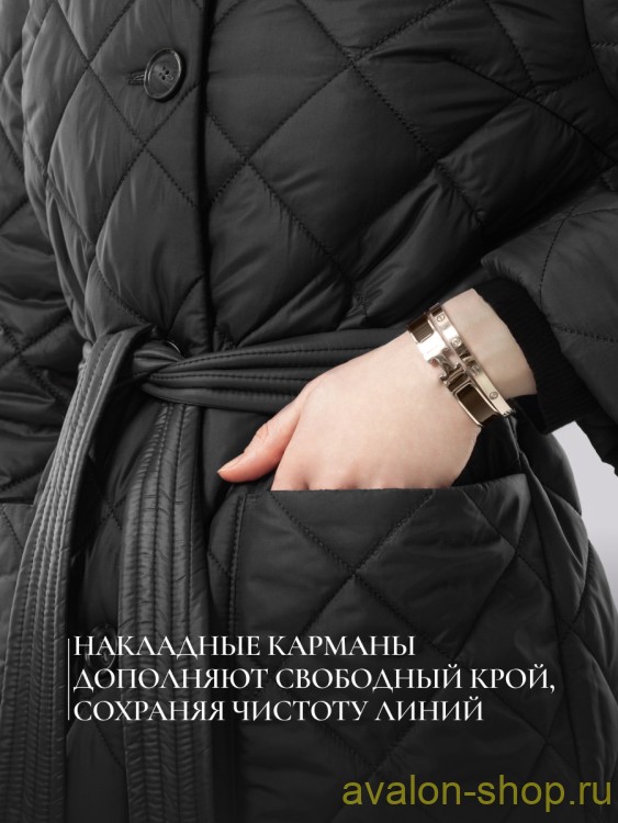 Женский утепленный плащ 3202 СУ120 F50