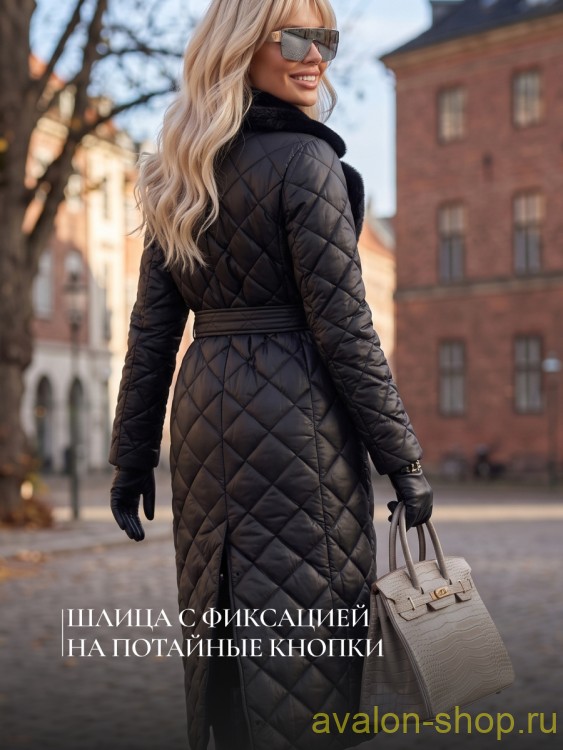 Женский утепленный плащ 3210-1 СУ230 F06