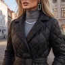Женский утепленный плащ 3210 СУ230 F06 Женский утепленный плащ 3210 СУ230 F06